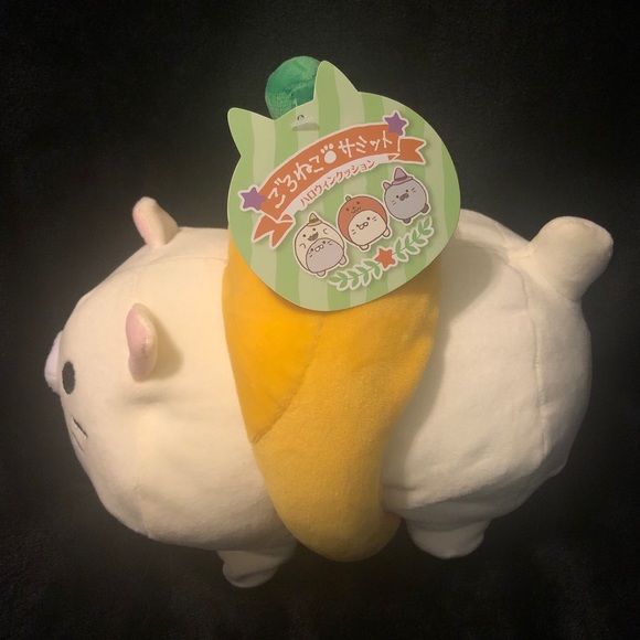 Pumpkin Cat Halloween Plush - Picture 4 of 8